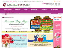 Tablet Screenshot of karanganbunga.com